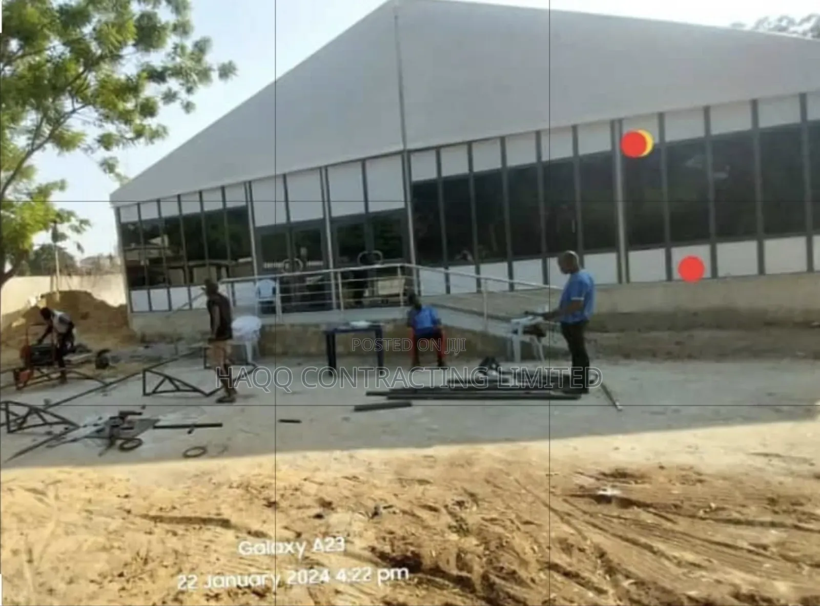 Tent/Event Centre Marquee Construction