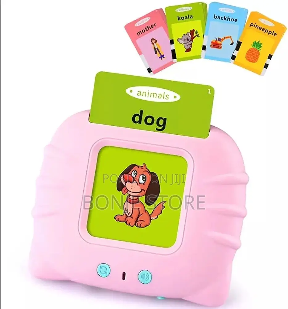 Talking Rechargeable Flash Card Reader for Kids