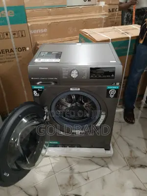 Hisensewd3q8043bt Latest Frontload Washand Dry Machine 8kg =