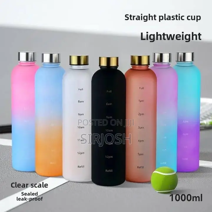 1000ml Time Scale Water Bottle