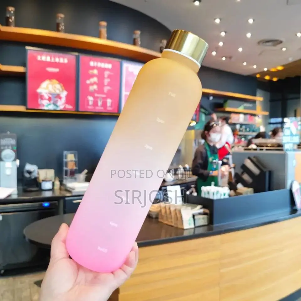 1000ml Time Scale Water Bottle