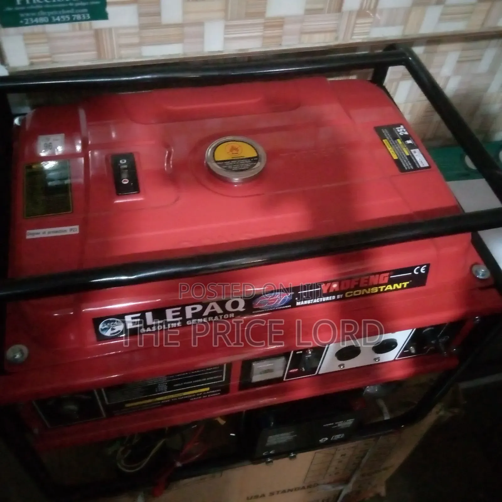 Elepaq Constant 18000e2 6.5kva