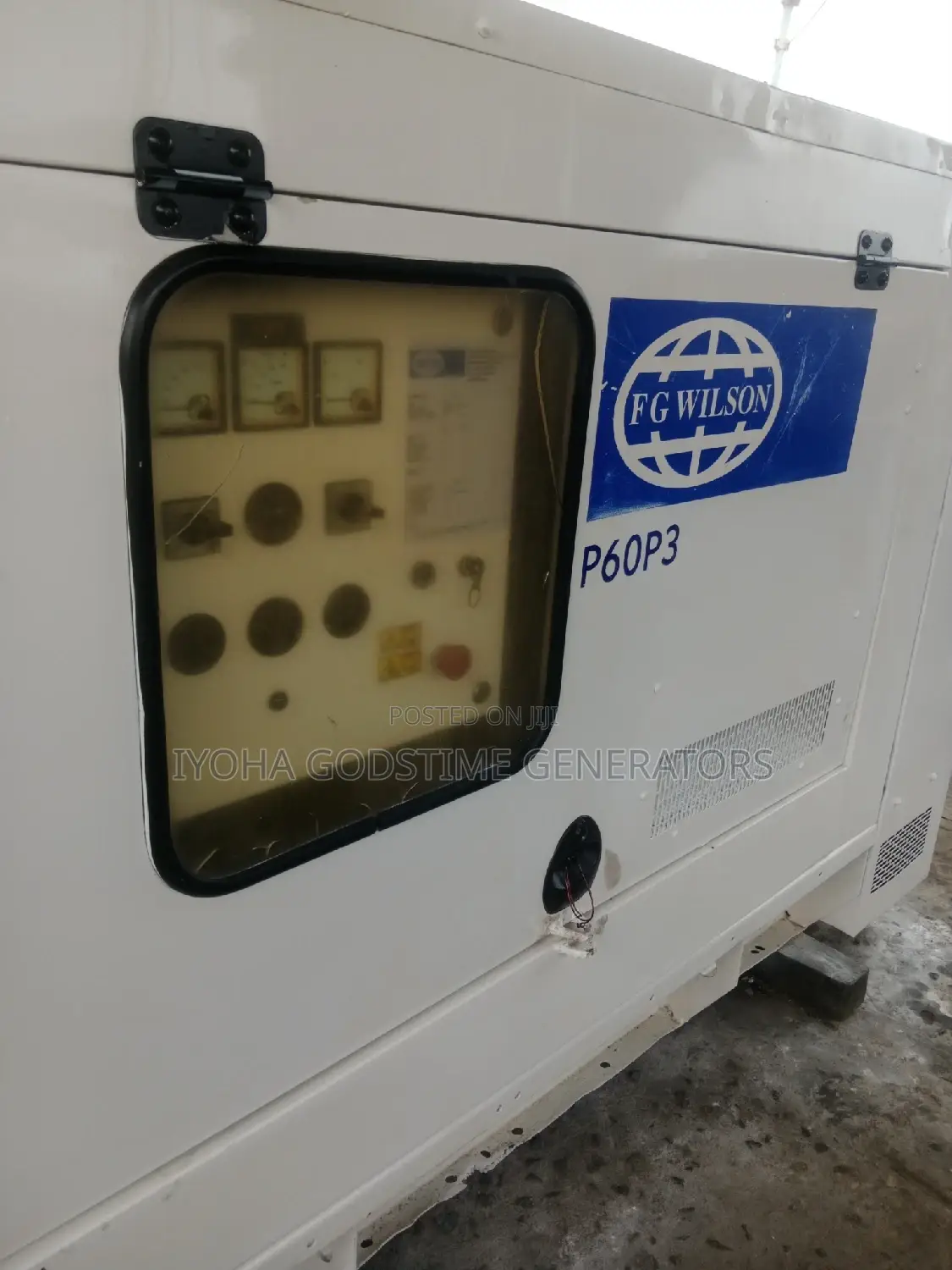 60kva Fg Wilson Soundproof Perkins Generator