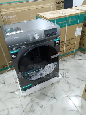 Durable Hisense 8kg Frontload Wash and Dry "Wd308043bt"