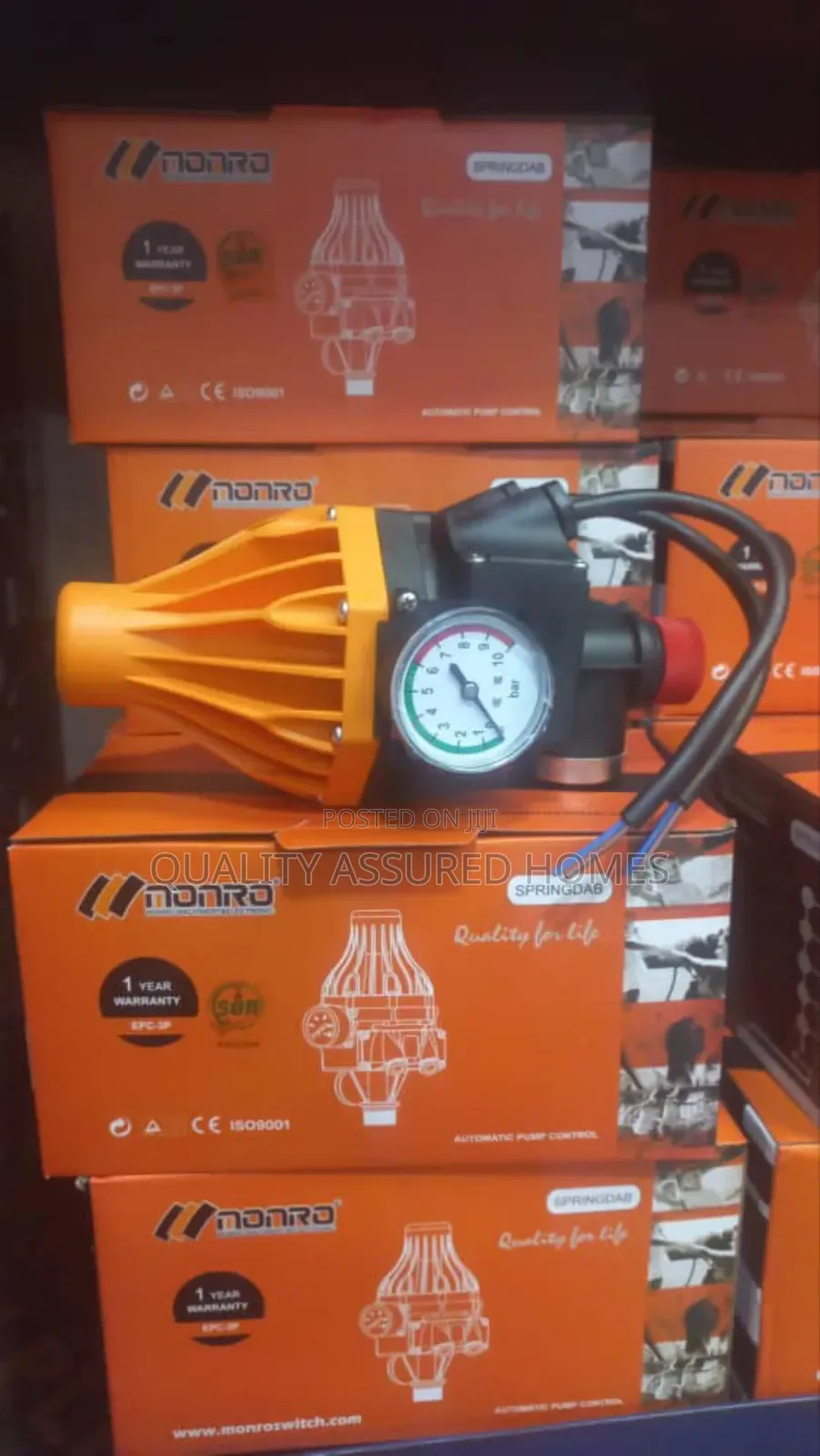 Moro High Quality Pressure Control