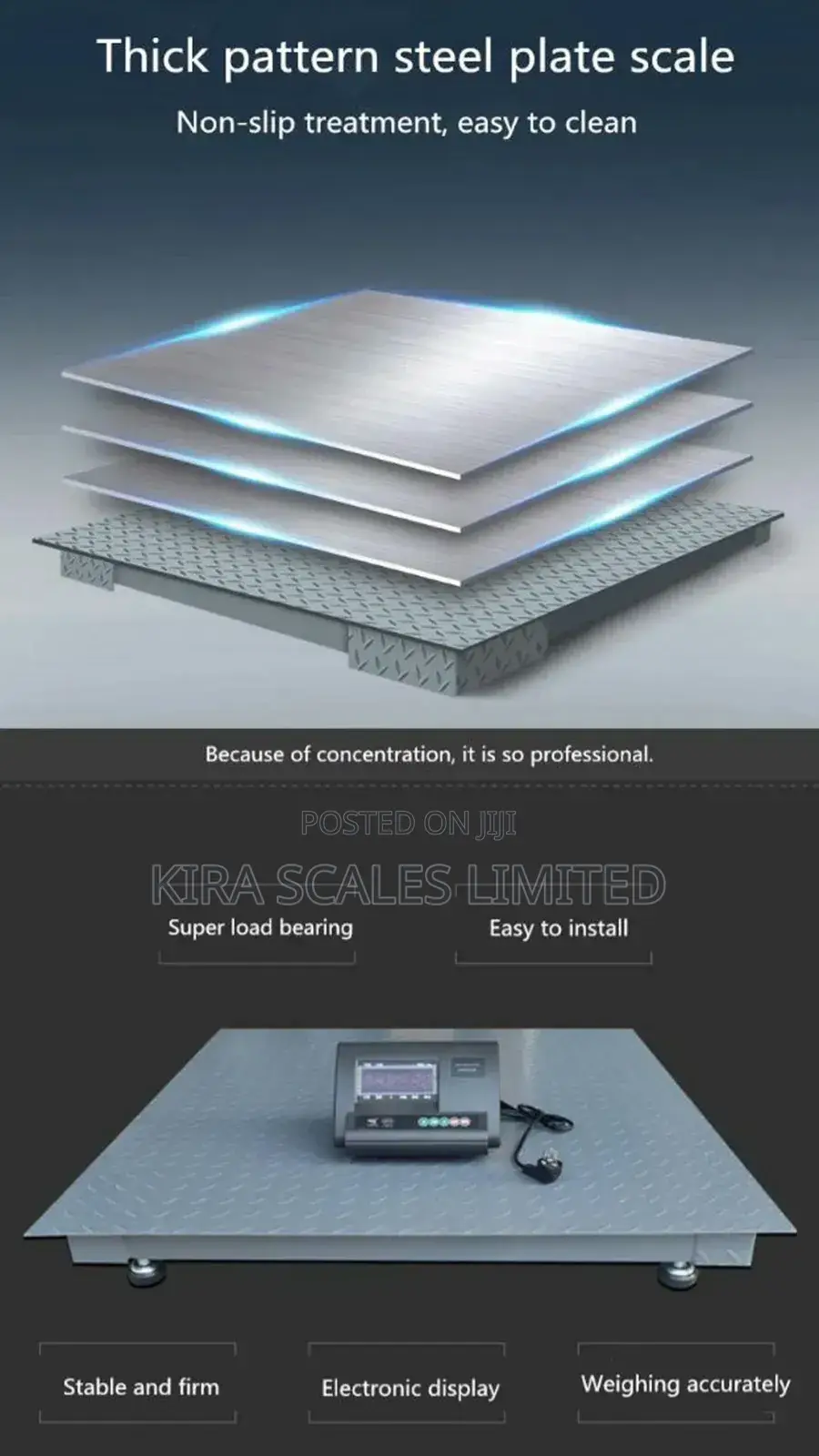 3 Tonne Floor Platform Scale