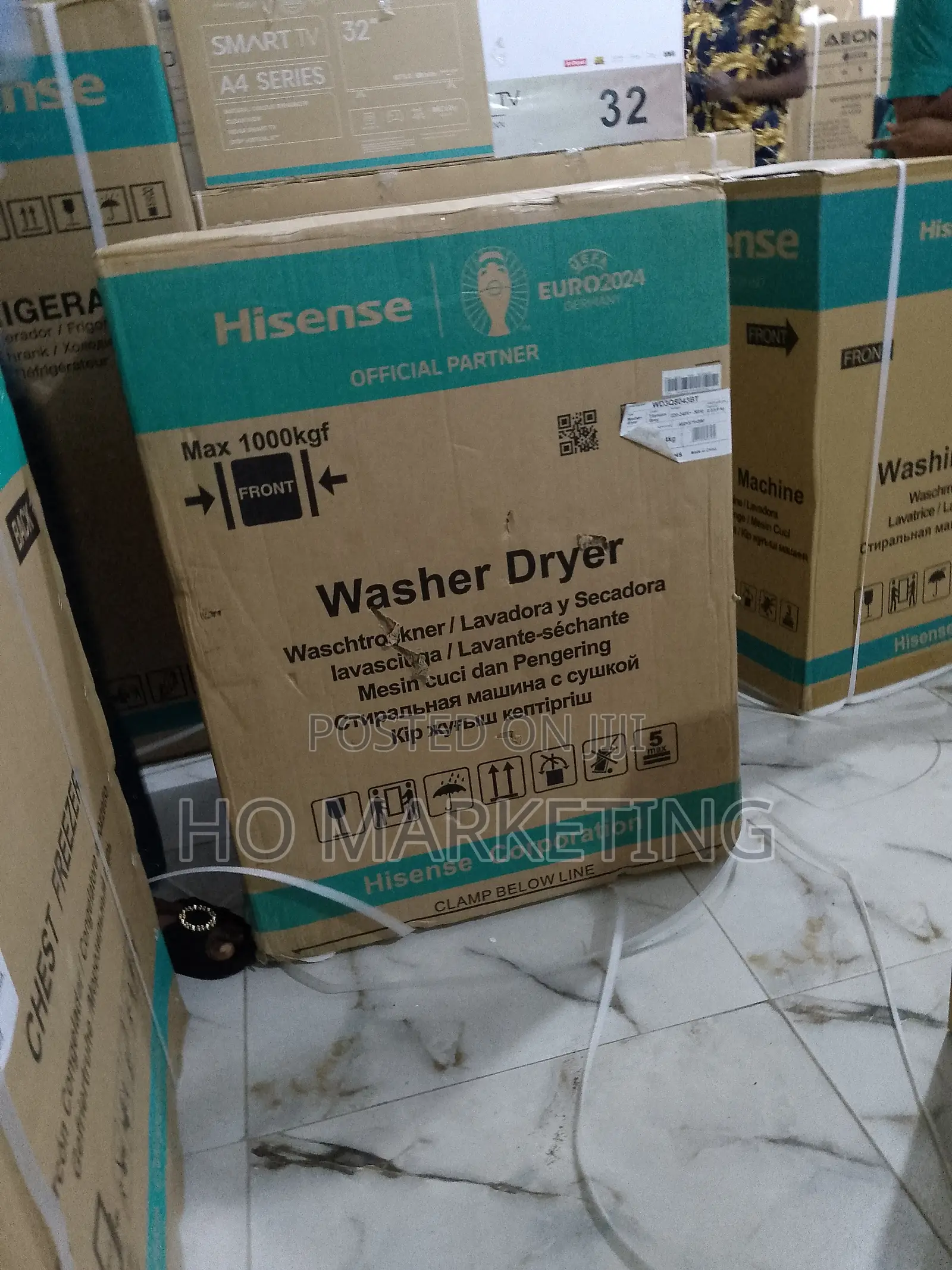 Quality Hisense 8kg Front Load Wash and Dry "Wd308043bt"