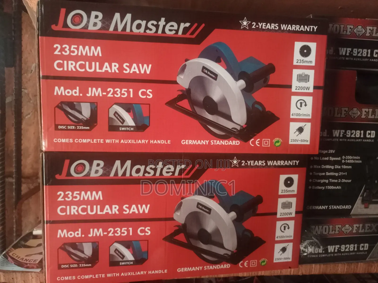 Job Master Circular Saw Cutting Machine