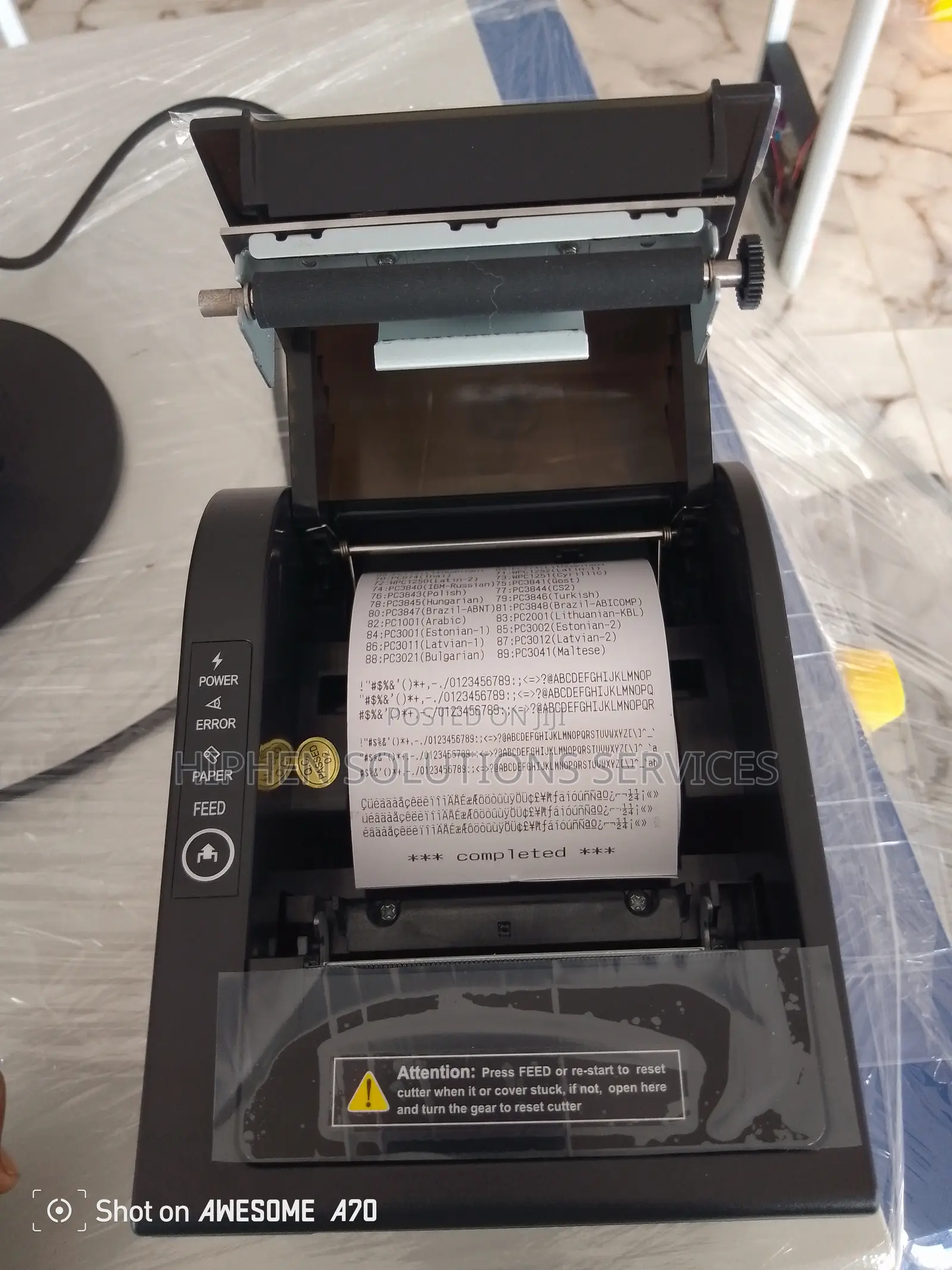 POS Thermal Receipt Printer With USB Cash Drawer