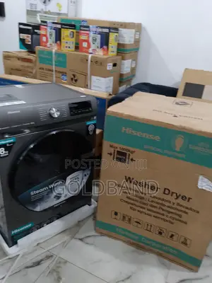 Top-selling Hisense Frontload Washing Machine 8kg