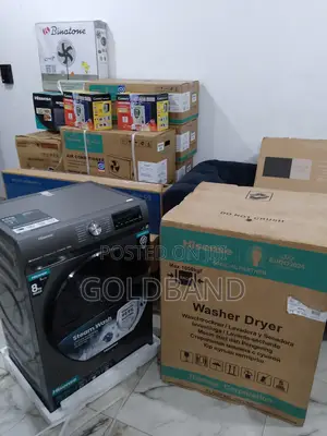 8kg The Hisense New Wash And Dry Machine WDQ8043BT