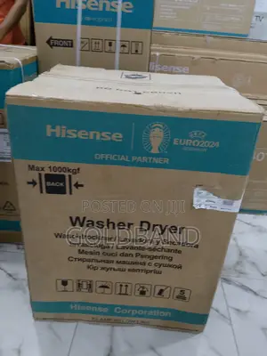 New Hisense Wash And Dry Machine 8kg WD3Q8043BT