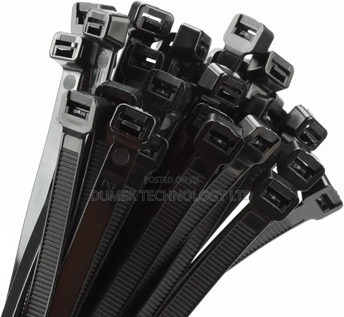 Black Zip Ties Heavy Duty 100 PACK
