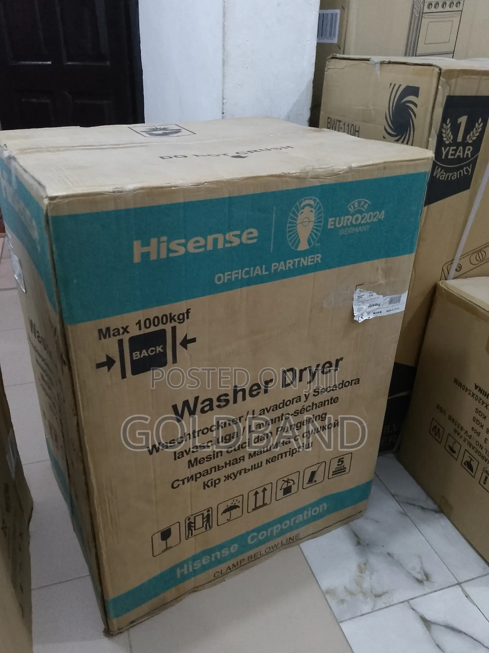 High Quality 8kg Frontload Hisense Washing Machine