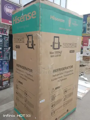 Hisense Side by Side Standing Fridge Double Door