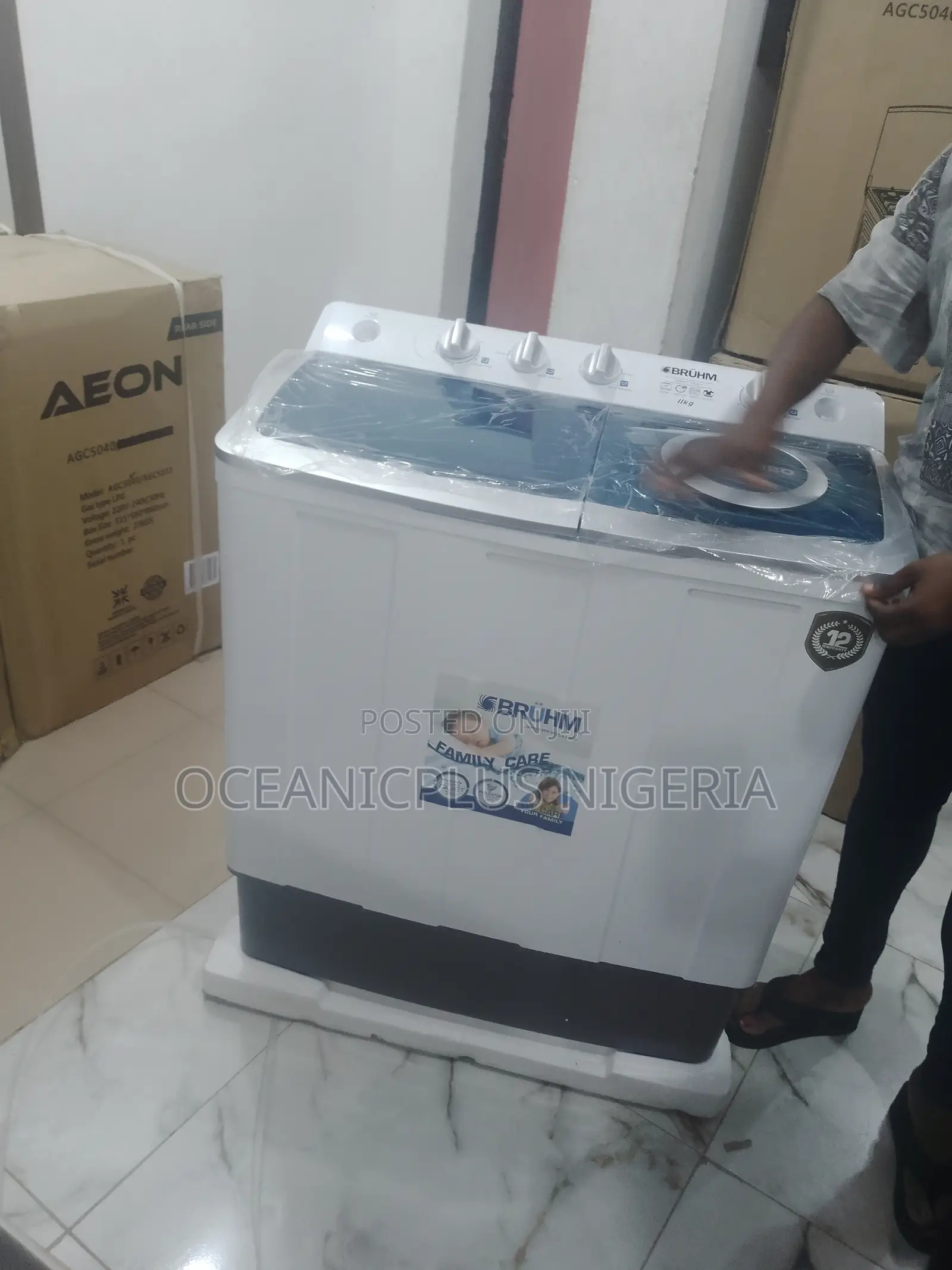 New Classic 11kg Bruhm Quality Washing Machine
