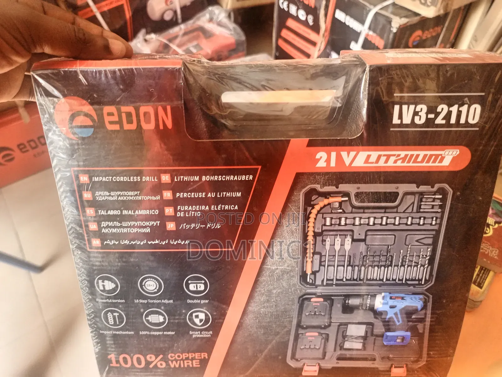 Edon Drill Machine 21 Heavy Duty