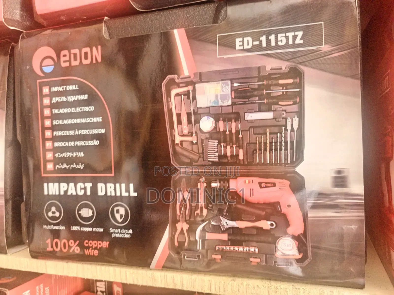 Edon Drilling Machine With Tools
