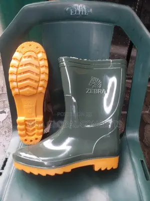 Zebra Quality Rain Boot Green