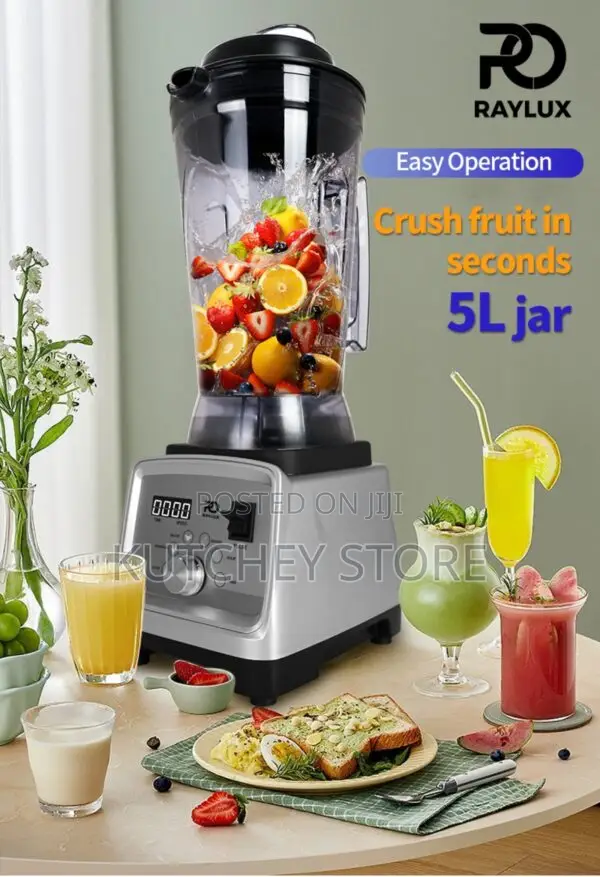 Raylux Bazooka-Engine Commercial Blender - 5l