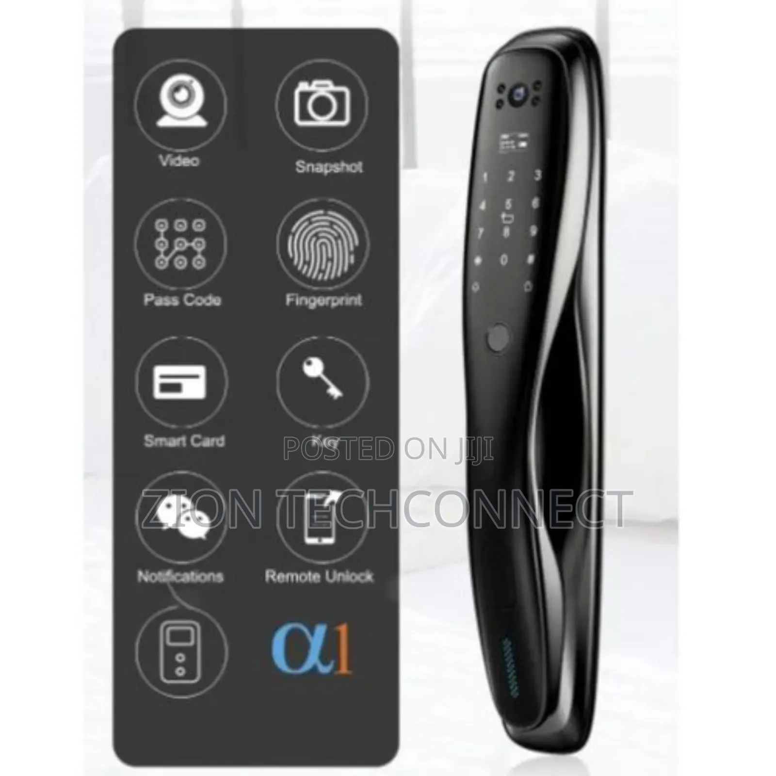 Smart Automatic Key Lock With Camera and Facial Recognition