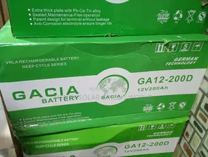 Gacia 200ah 12v Gel Battery