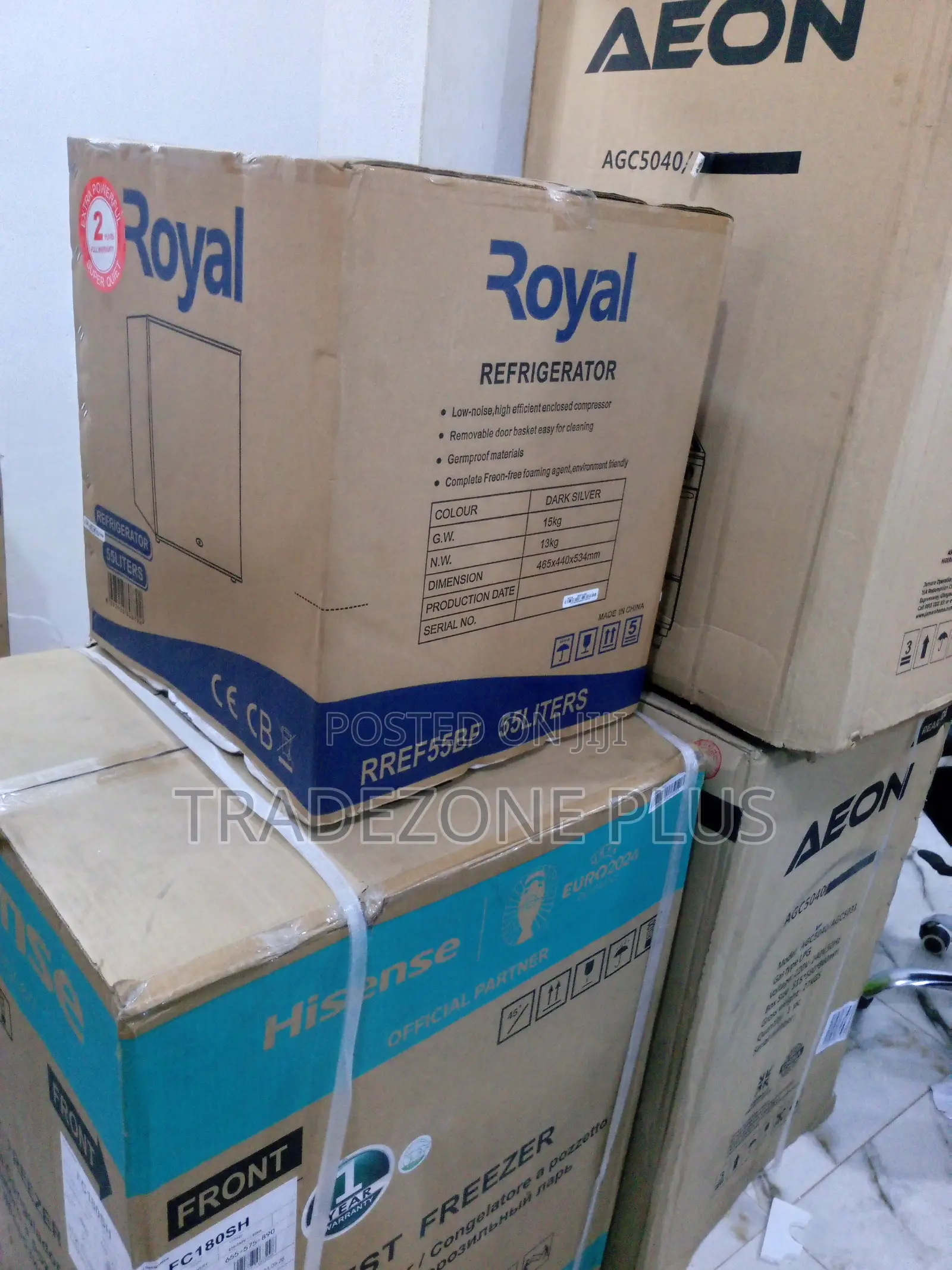 Classic Royal Single Door Bedside Refrigeror