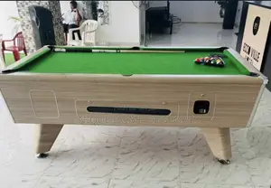 8ft Snooker Marble and Coins
