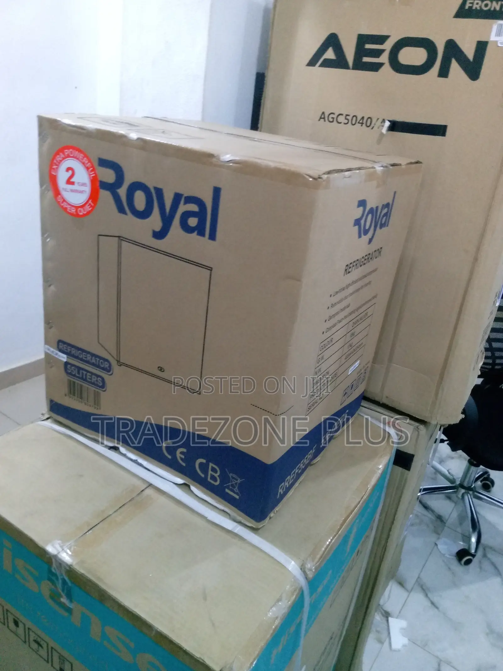 Classic Single Door Bedside Refrigerator [Royal]