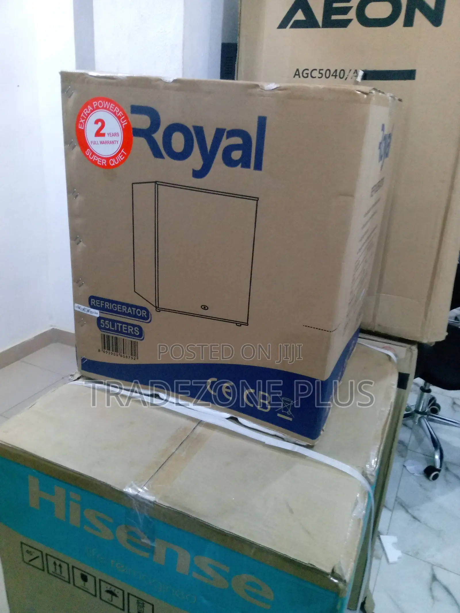 Classic Single Door Bedside Refrigerator [Royal]