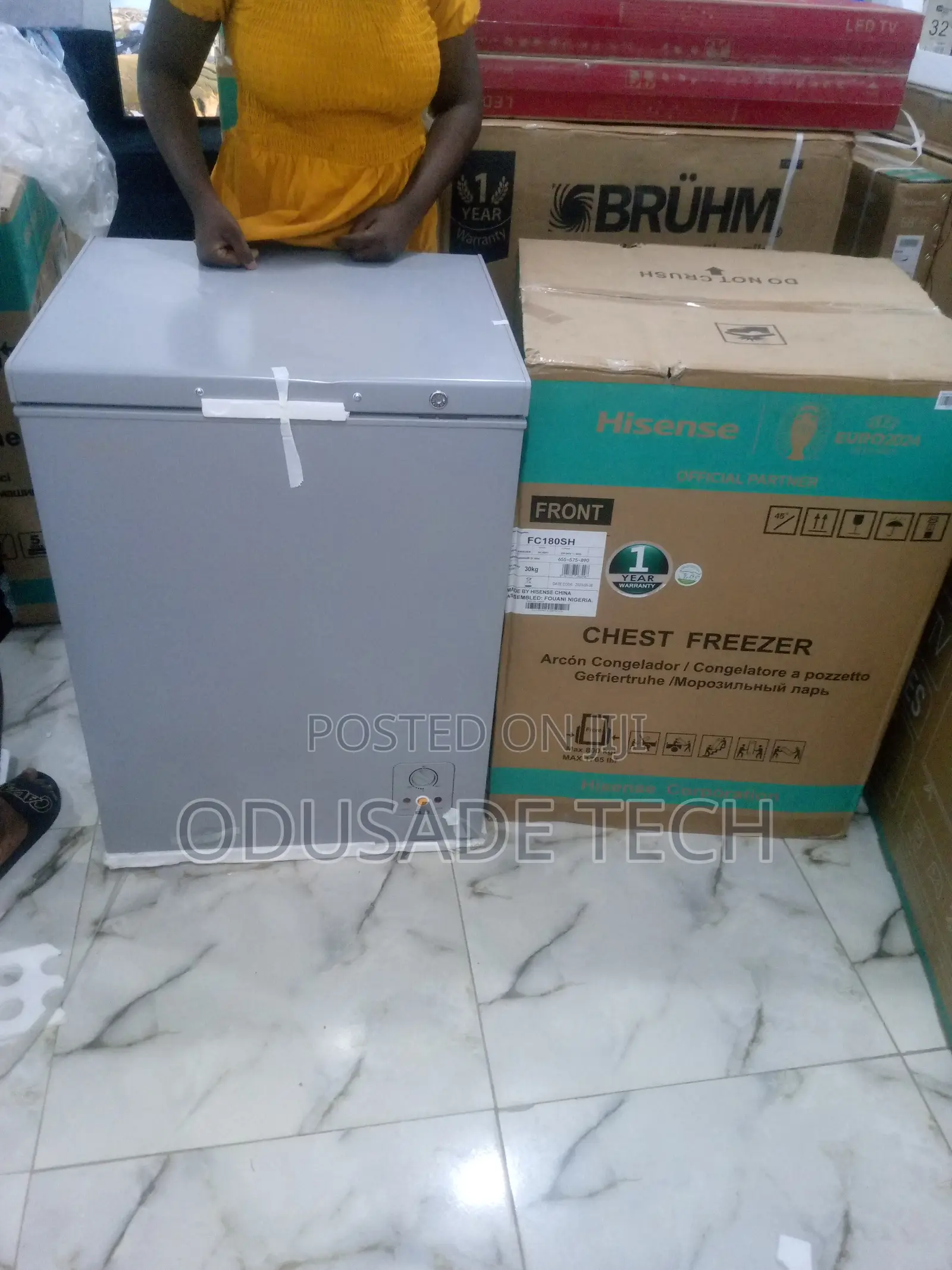 Powerful Hisense 142 Litres Chest Freezer (FC-180SH)