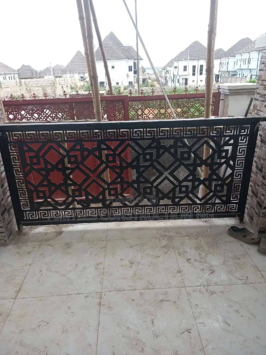 Balcony Laser Cut Design