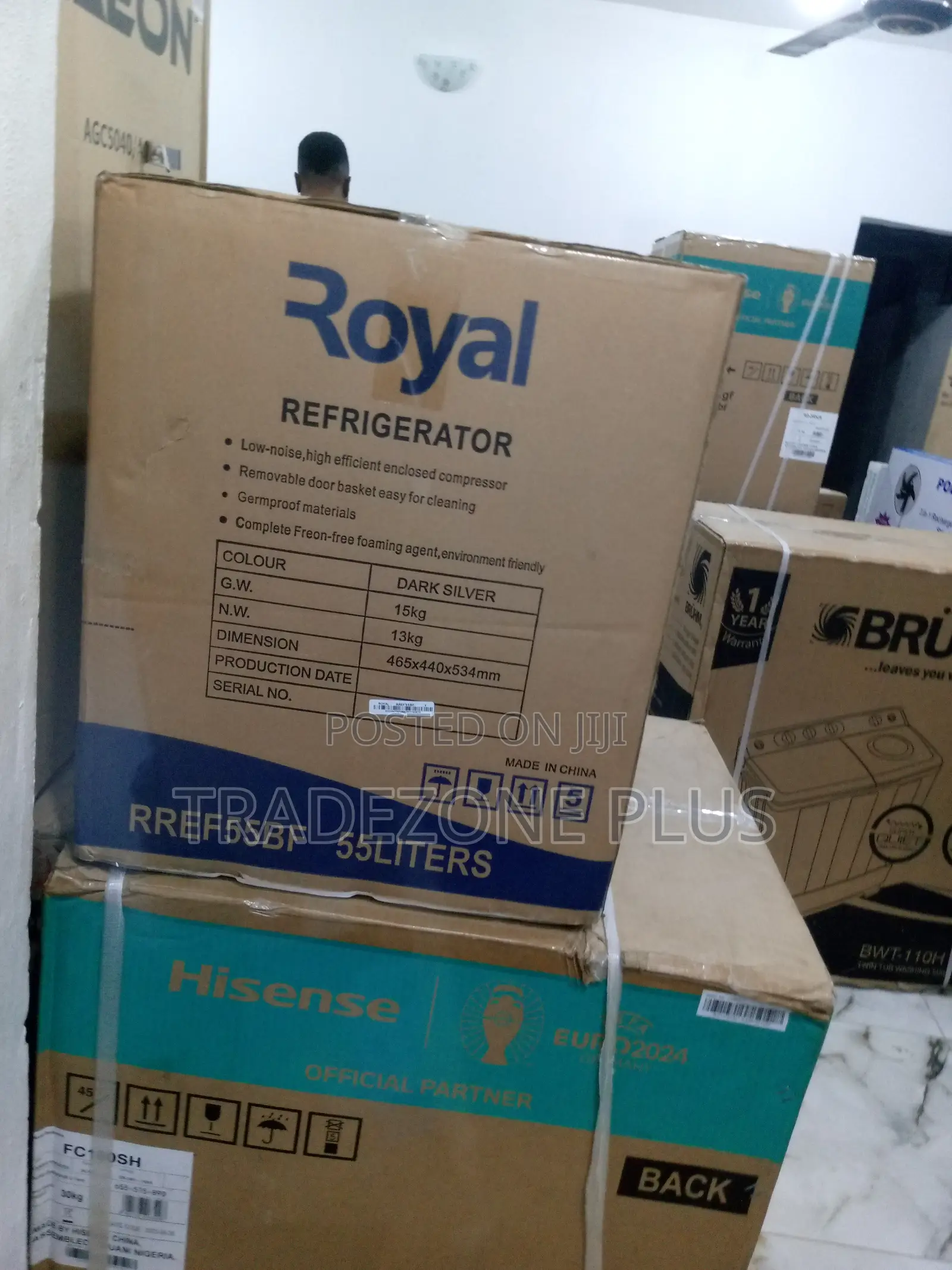 Quality Royal Single Door Bedside Refrigerator