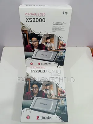 Kingston 1tb Xs2000 Portable SSD Up to 2000mb/S Read Write
