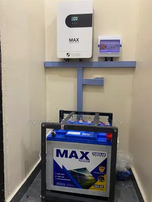 3.5KVA Solar Packaged Max Inverter and MAX Tubular Battery