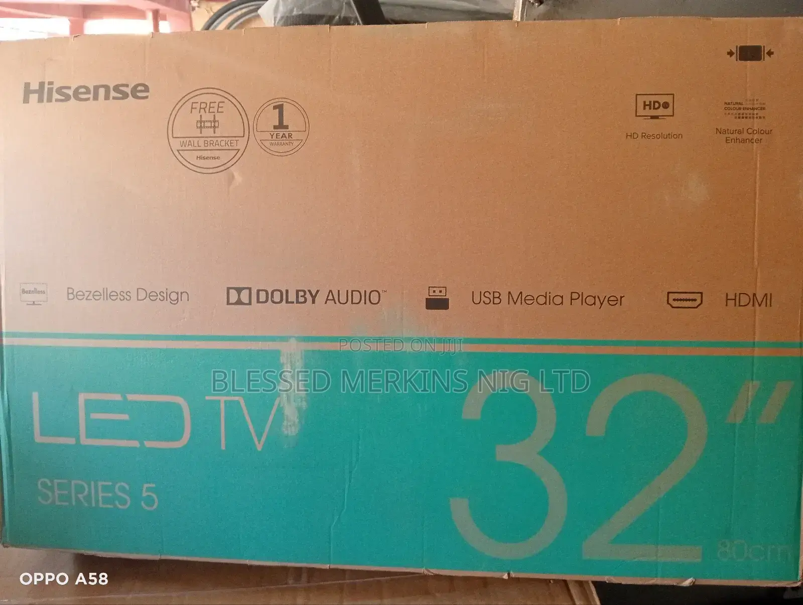 Hisense Led Television 32":32a5100f