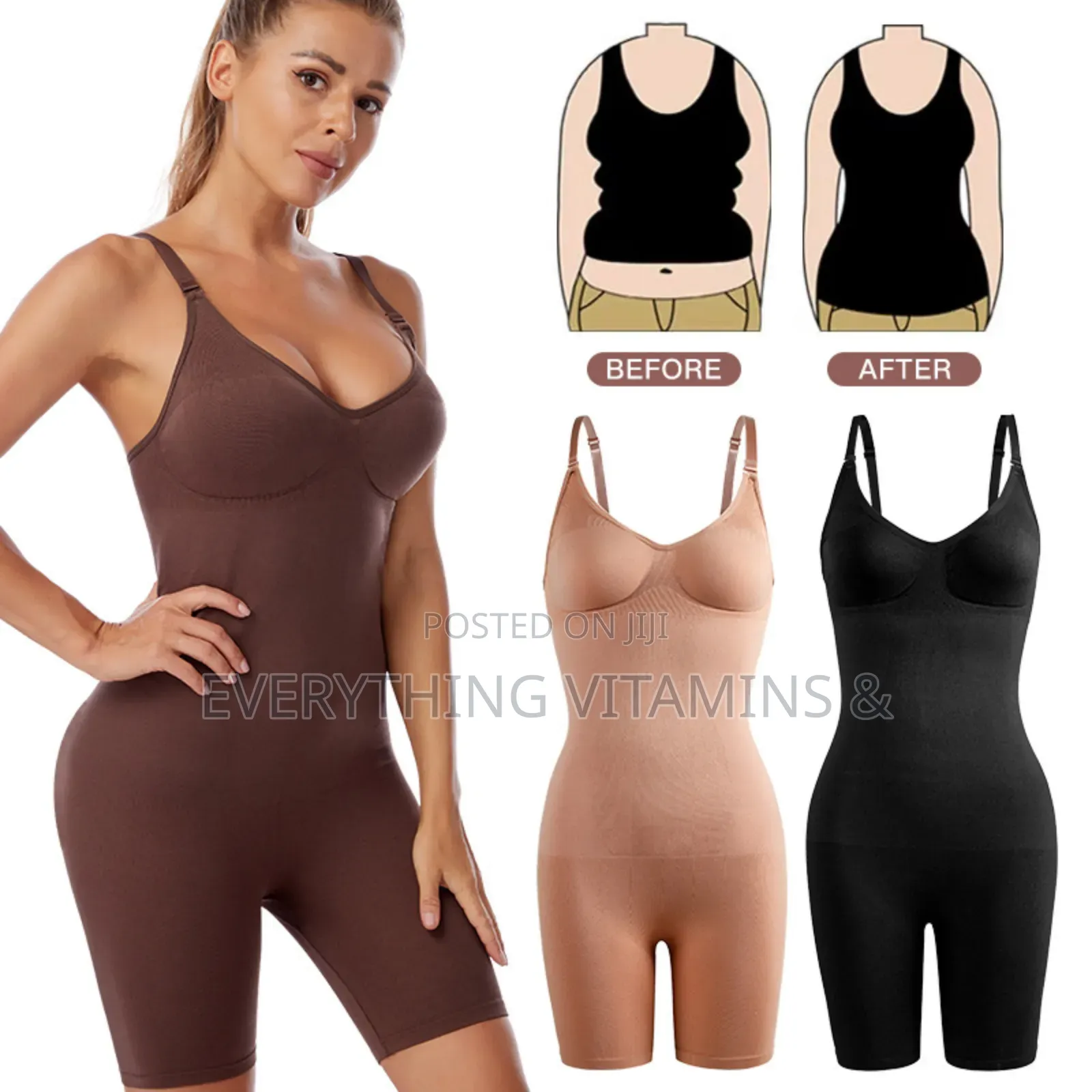 Fitted Body Suit Seamless Shape Wear