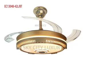 Led Fan Chandelier