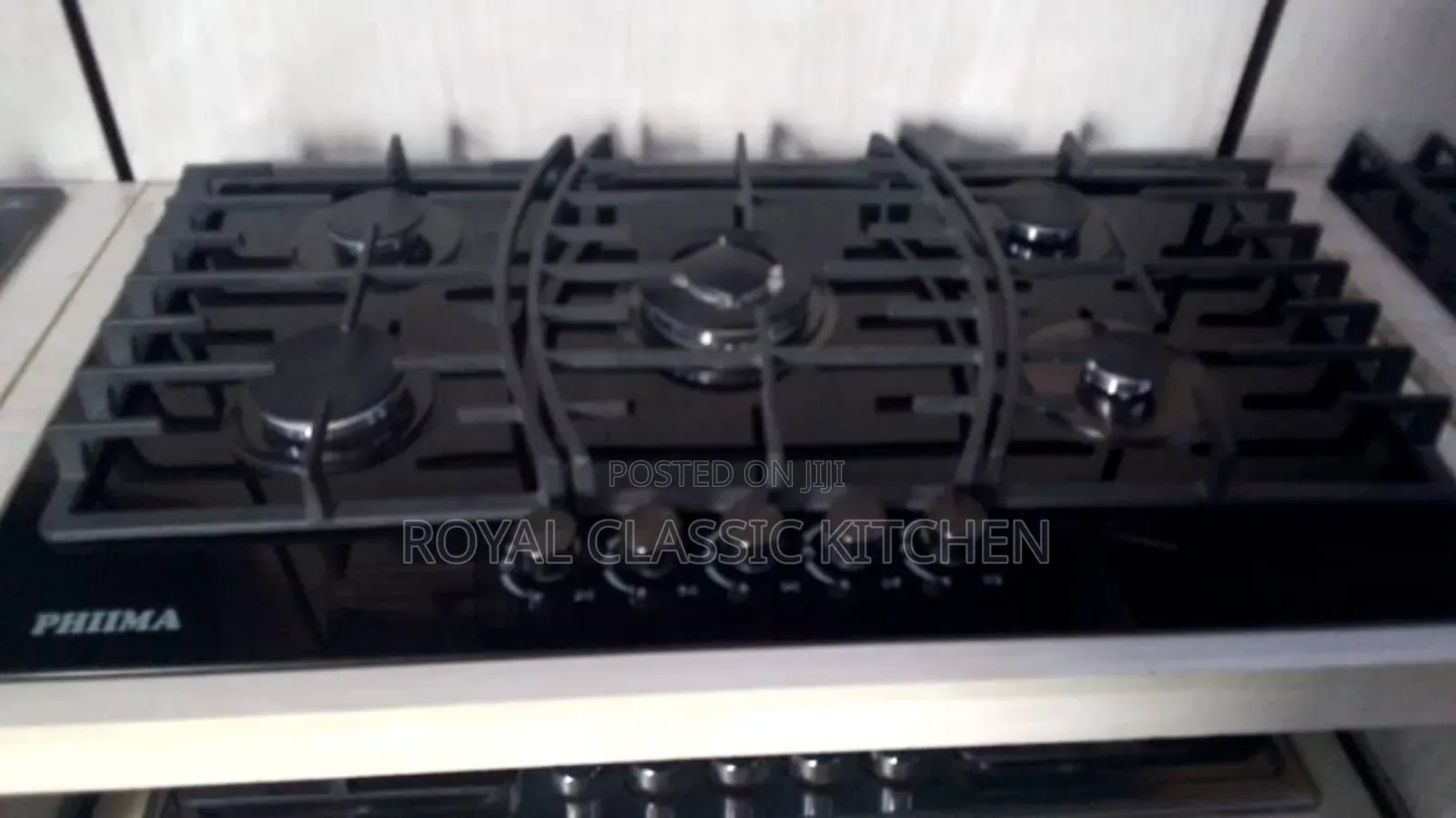 5 Burner Glass