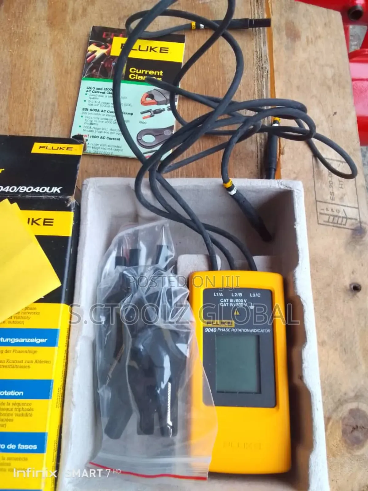 Fluke 9040(Phase Rotation Meter)