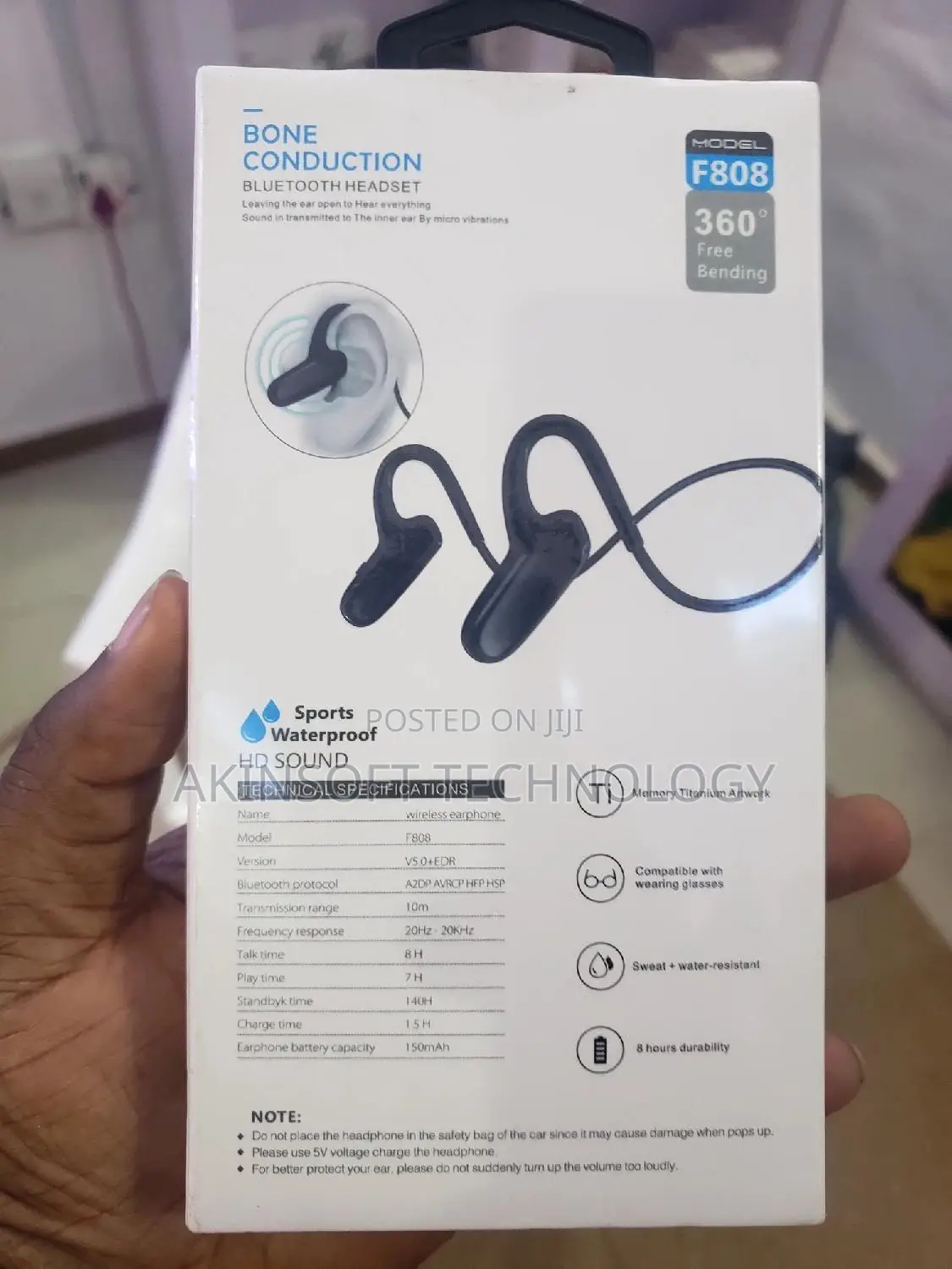 Bone Conduction Bluetooth Headset