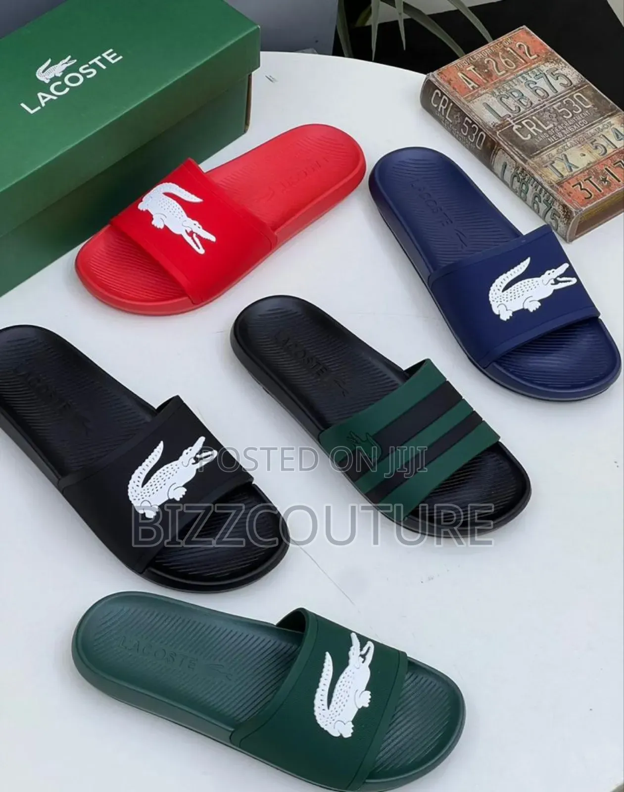 Original LACOSTE Slides Available in Store