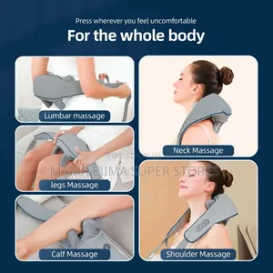 Foreverlly Wireless Neck Shoulder Massager Electric Neck
