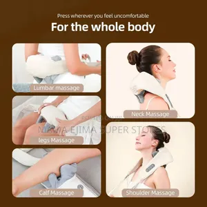 Foreverlly Wireless Neck Shoulder Massager Electric Neck