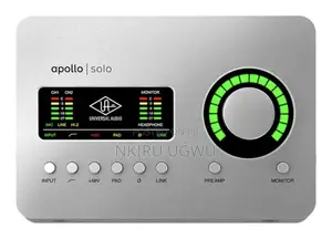 Universal Audio Apollo Solo Thunderbolt 3 Audio Interface