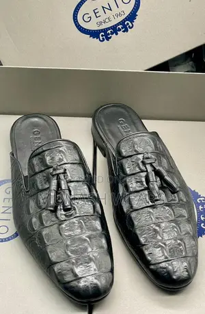 Pure Italian Genio Leather Half Shoe