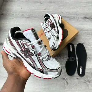 High Quality New Balance 740 “Silver/Red” Luxury Sneakers
