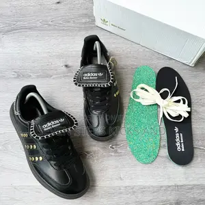 Wales Bonner X Adidas Samba Og “Studded Pack-black” Sneakers