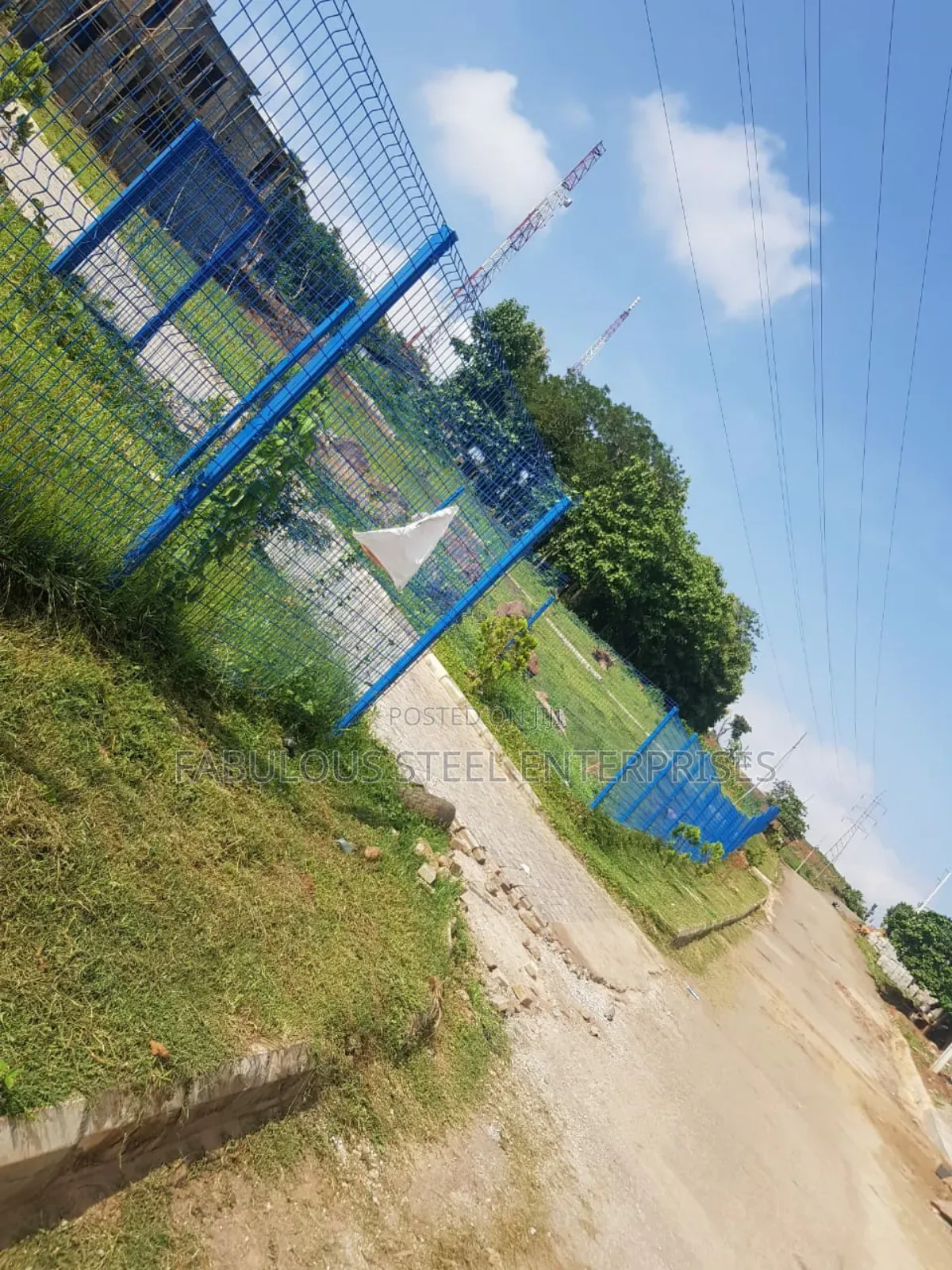 2 X 4 Panel Mesh Blue Colour