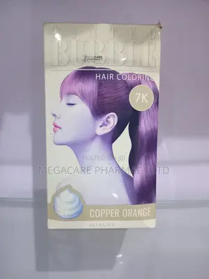 Tinted Bubble Hair Coloring